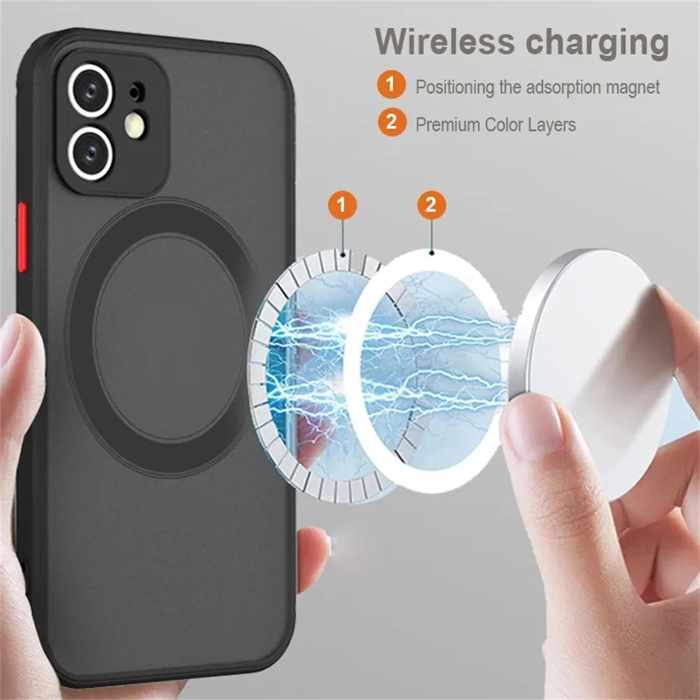 Magsafe Cover For IPhone 15 Pro Max Case