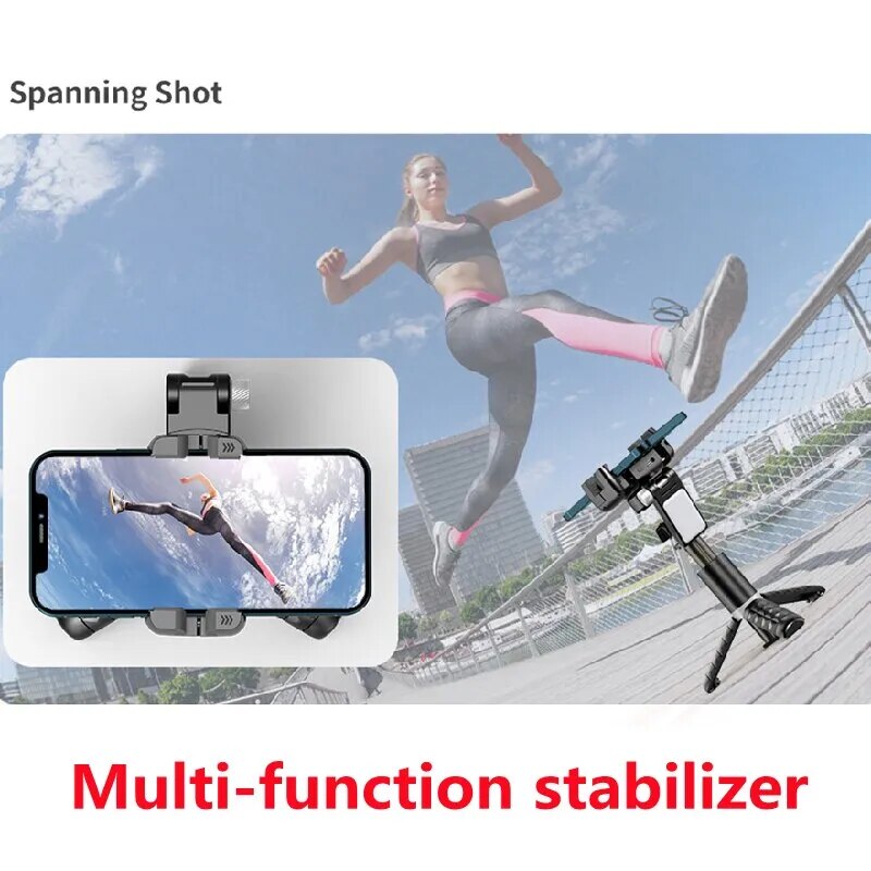 Gimbal Selfie Stick Tripod with 360 Rotation