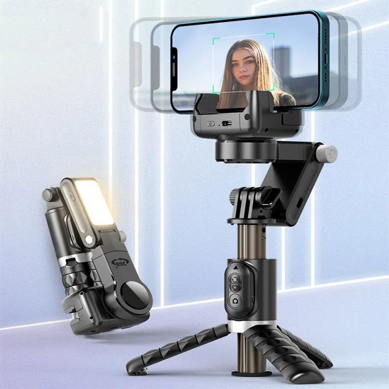 Gimbal Selfie Stick Tripod with 360 Rotation