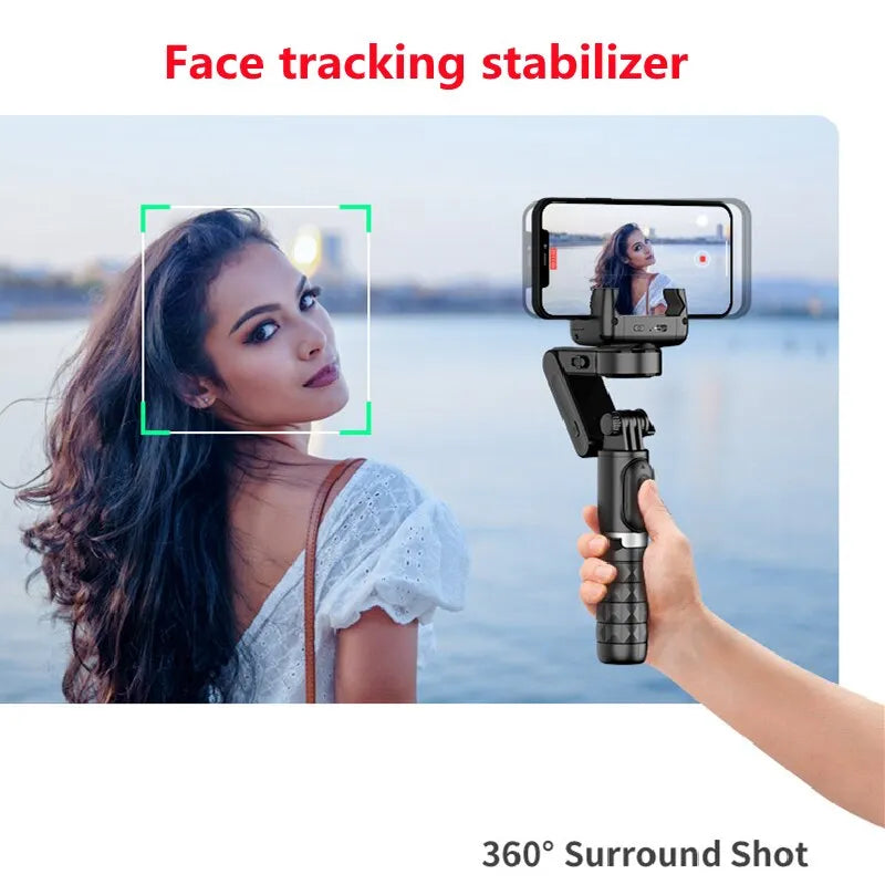 Gimbal Selfie Stick Tripod with 360 Rotation